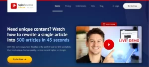 أداة spinrewriter