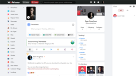 سكربت شبيه الفيسوك